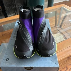 Nike Zoom Pegasus Turbo Shield Black/Voltage Purple/Metallic Silver